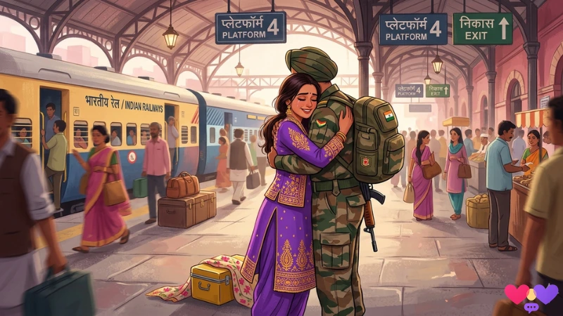 सैनिक की पत्नी — इंतज़ार और मिलन