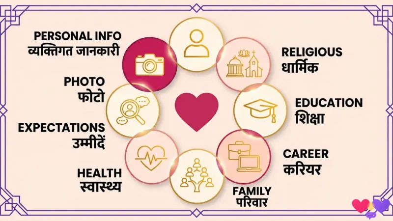 biodata mein kya likhte hain arrange marriage ke liye